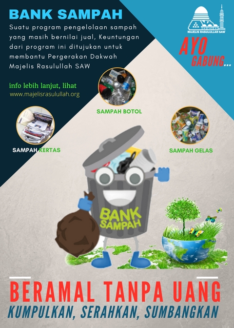 Beramal Tanpa Uang, Kumpulkan.. Serahkan.. Sumbangkan..